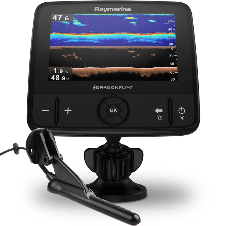 Raymarine Dragonfly 7PRO kartplotter med ekkolodd (inkl. giver)