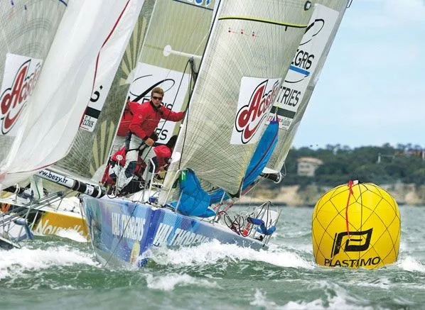 Plastimo regatta oppblåsbar rundingsbøye 90cm