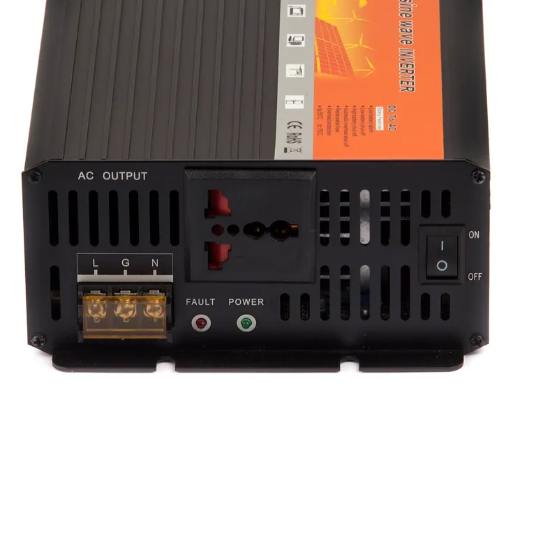 Skanbatt 1500W/12V inverter med ren sinus