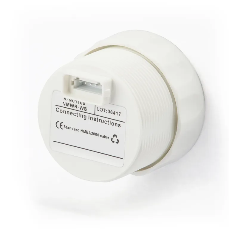 KUS Instruments NMEA2000 vanntankmåler Ø52mm (hvit/rustfri)