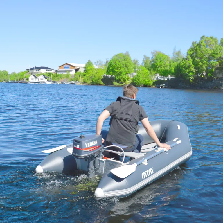 MTM gummibåt 280cm svart