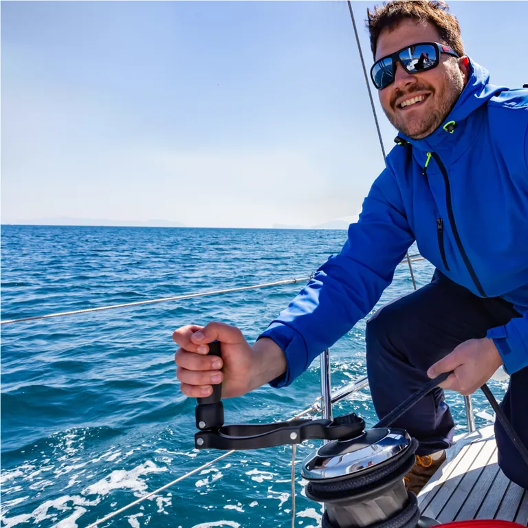 EasySea Flipper sammenleggbart vinsjehåndtak