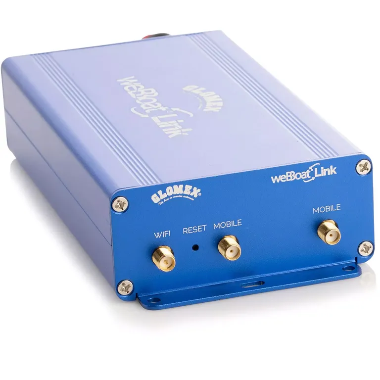 Glomex WebBoat LINK 4G og WiFi router med ekstern antenne