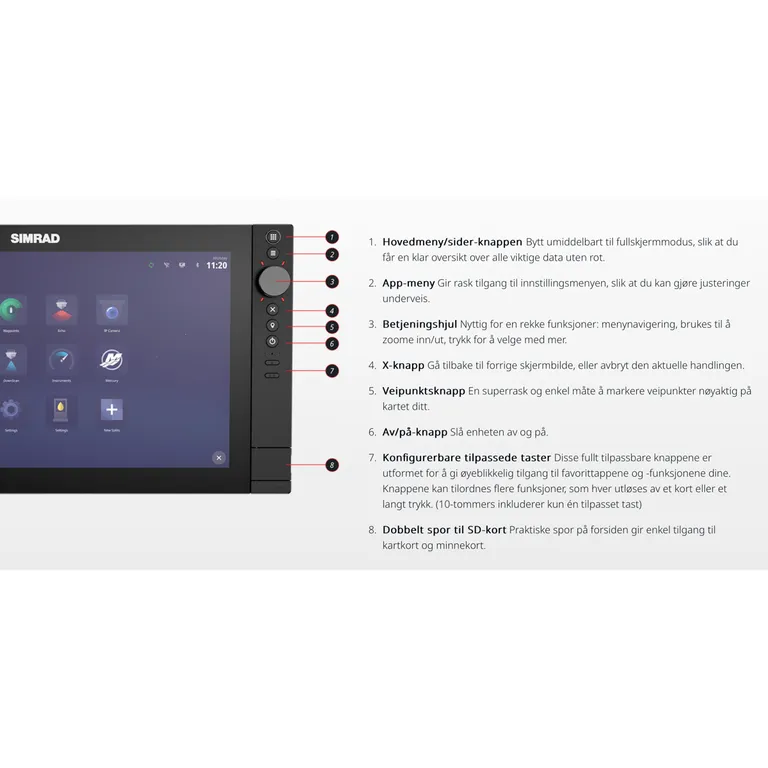 Simrad NSS 4 16" kartplotter