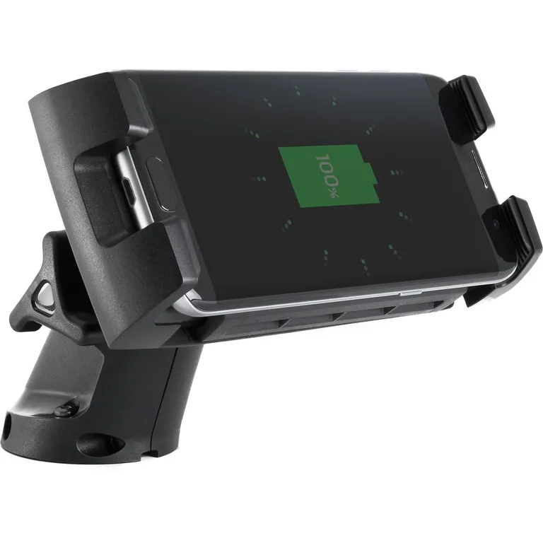 Scanstrut ROKK Wireless Edge mobilholder med trådløs lader (med fot)