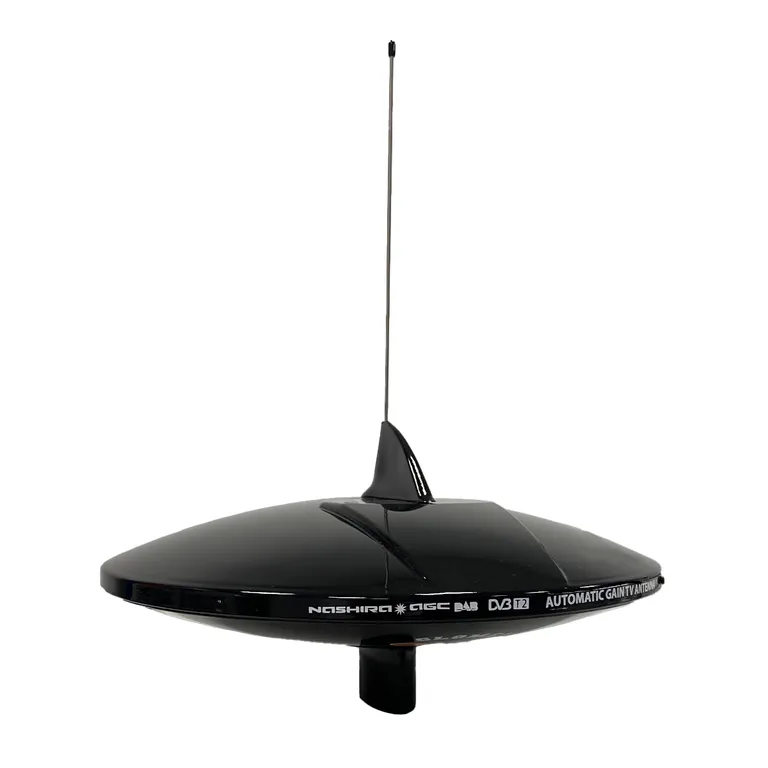 Glomex Nashira 37 cm TV-antenne og DAB-antenne svart