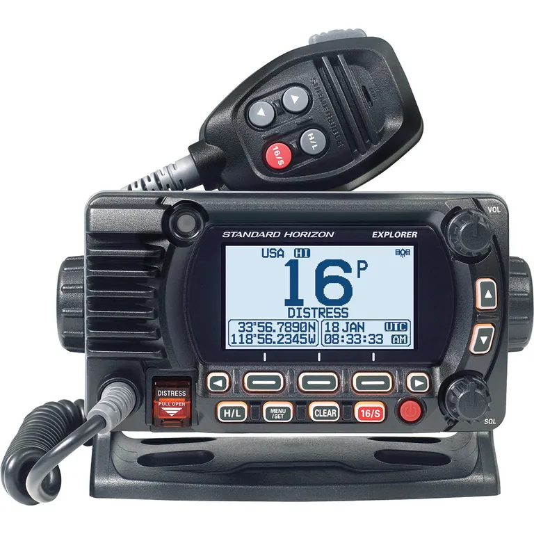 Standard Horizon GX1850E fastmontert VHF med GPS og NMEA2000