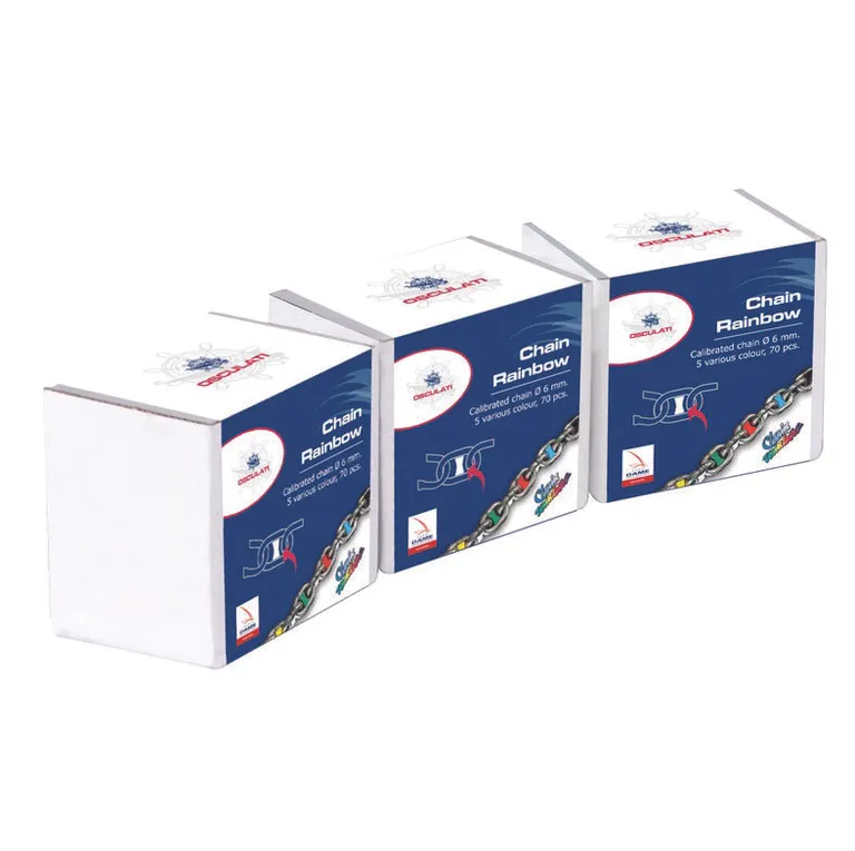 Kjettingmerker for lengdemarkering - 8mm kjetting