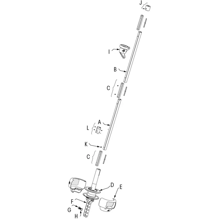 Nedre profil 406T, 609T og 811T