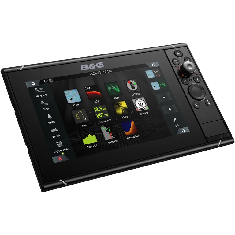 B&G Zeus3S 9 kartplotter m/seilfunksjoner og ekkolodd