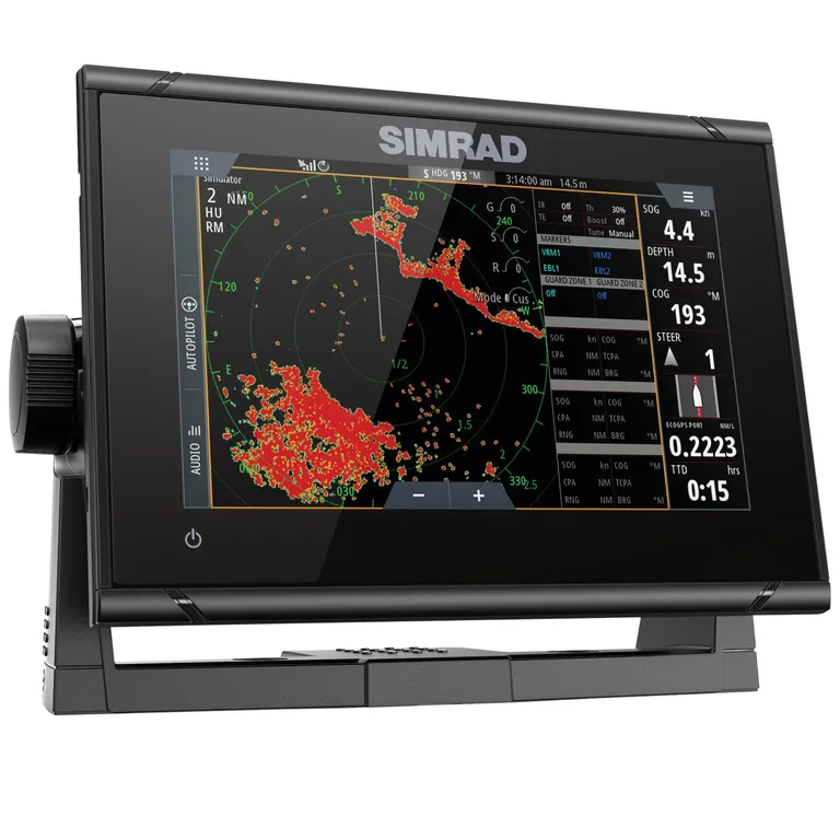 Simrad GO7 XSR kartplotter med ekkolodd (inkl. Active Imaging-giver)