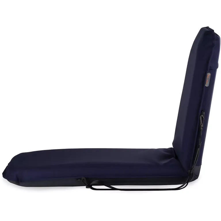 Comfort Seat Classic Large bærbar pute med justerbar rygg (blå)