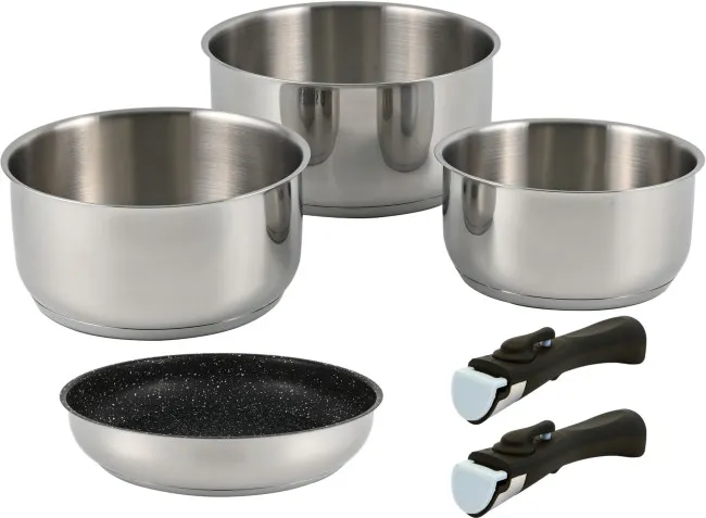 Kjelesett FLA 6 Deler i rustfritt stål