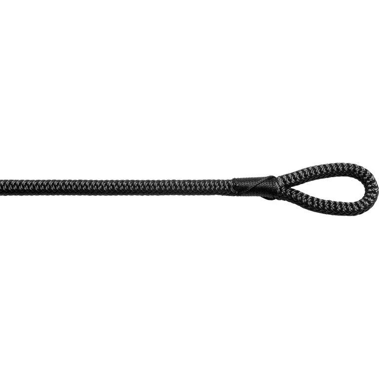 Fenderline 6mm 1,5m sort flettet 2pk