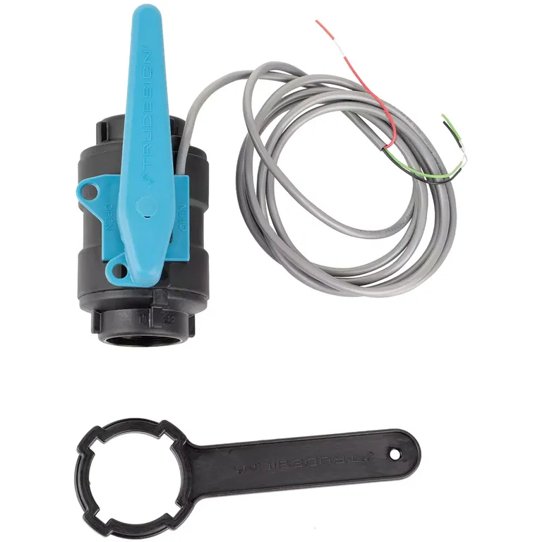 Trudesign kuleventil BSP 1/2" (13mm) med overvåking