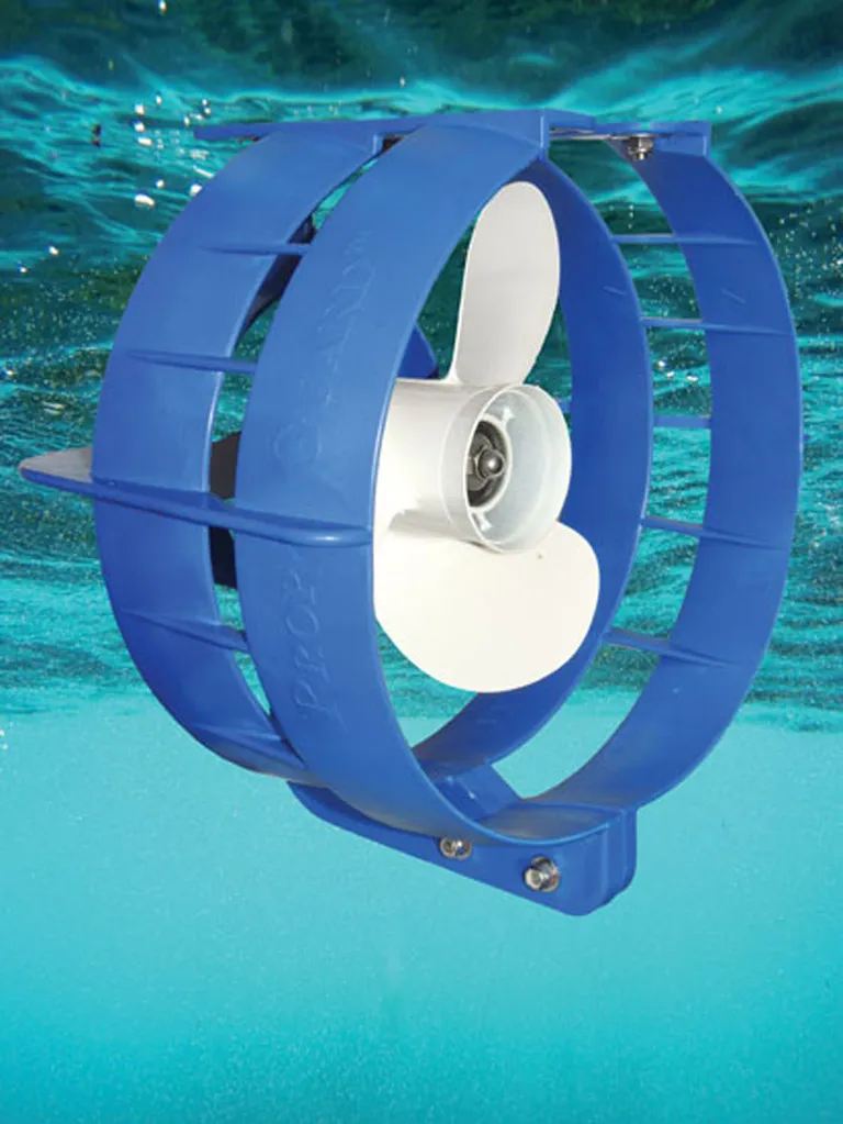 Propellbeskytter 13" blå - 40-65 HK