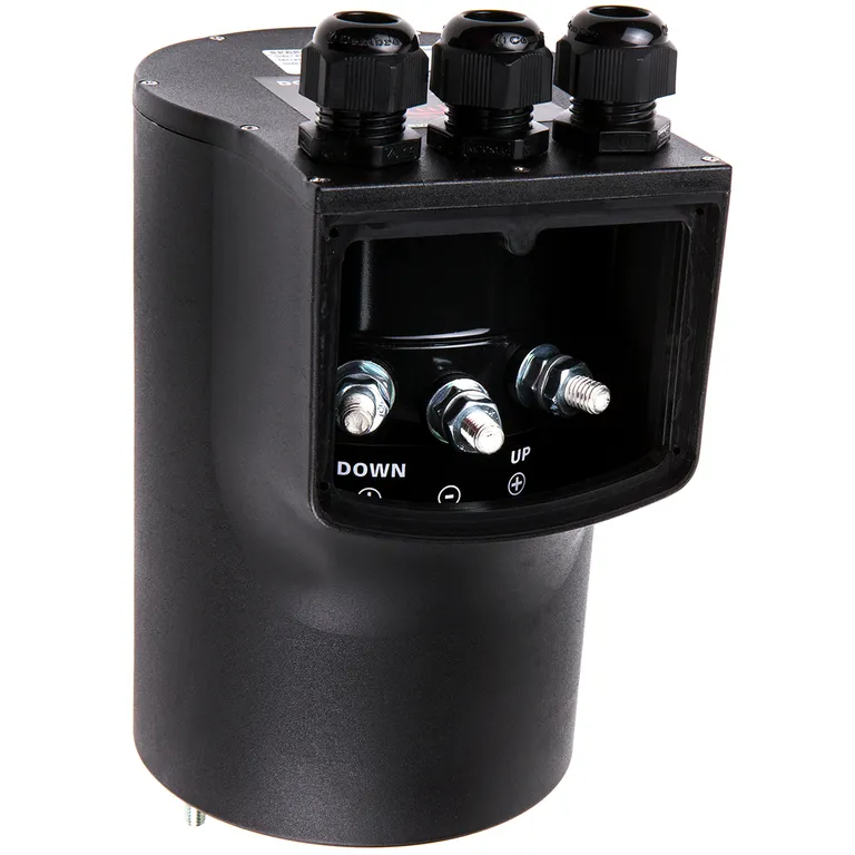 Quick motor 1500W med 14mm akseltapp for 12v