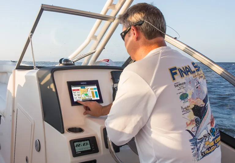 Simrad GO9 XSE kartplotter med ekkolodd