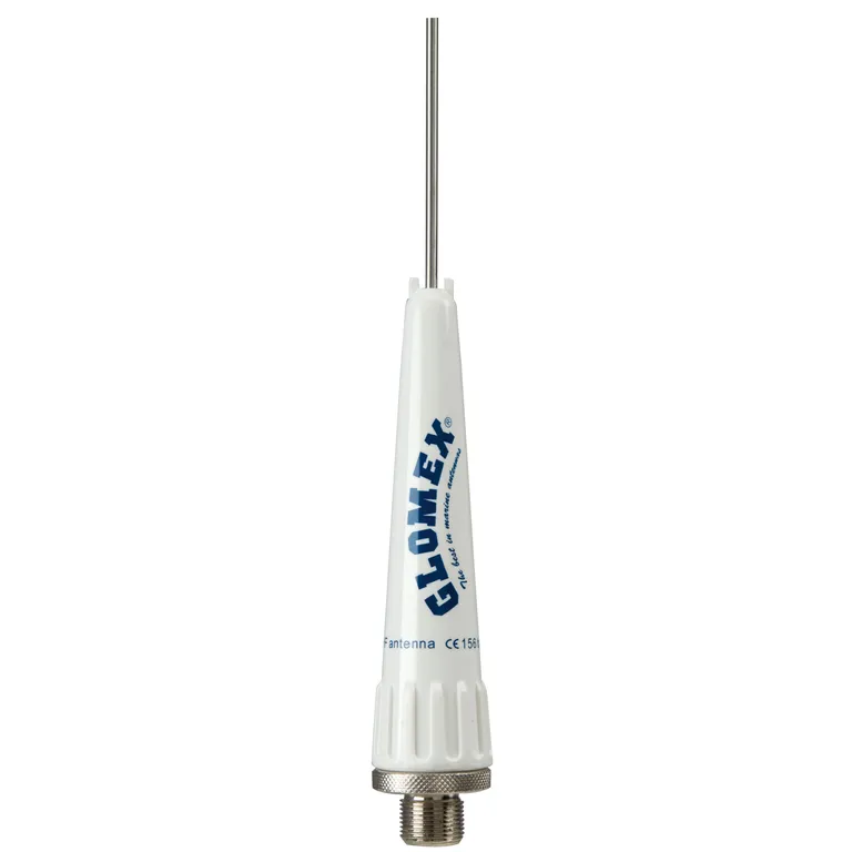 Glomex VHF antennepakke, RA106SLS med stålpisk
