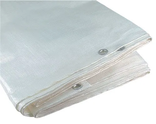 Norena PE presenning 270 g/m2, 6x4m, hvit