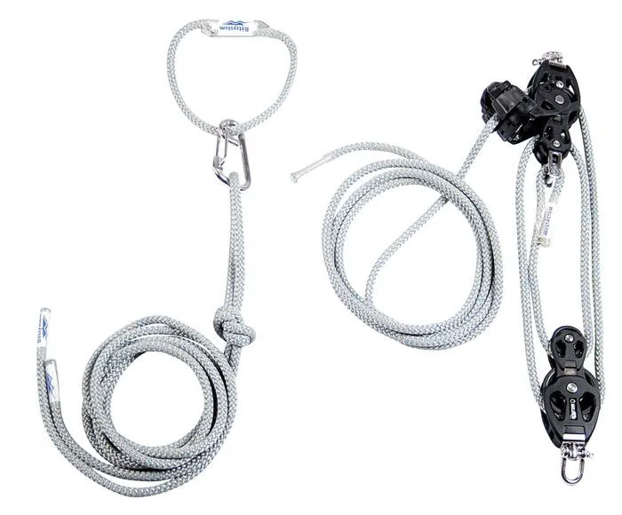 Båtsystem DV25 daviter for seilbåt (Ø25mm rør)