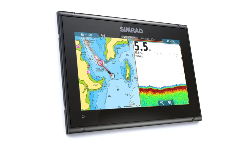 Simrad GO9 XSE kartplotter med ekkolodd (inkl. HDI-giver)
