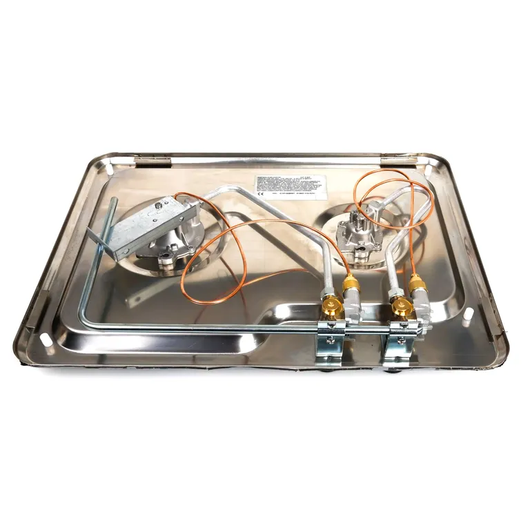 Techimpex nedfellbart kokeapparat med 2 bluss