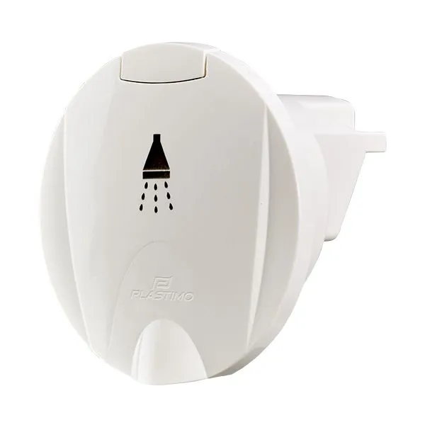 Plastimo dusjhodeholder (hvit)