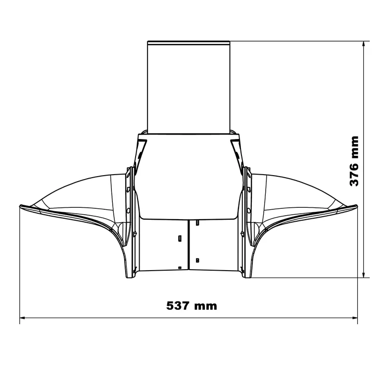 Side-Power SX35/50 cowls/vannstrømsretter