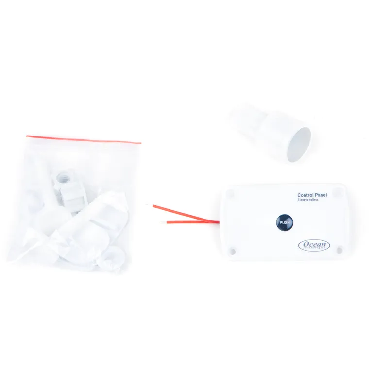 Ocean Comfort elektrisk toalett med stor bolle og soft close-lokk (12V)