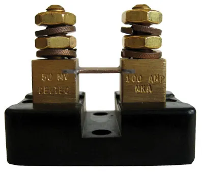 Nasa batterimeter med 100A shunt (24V)