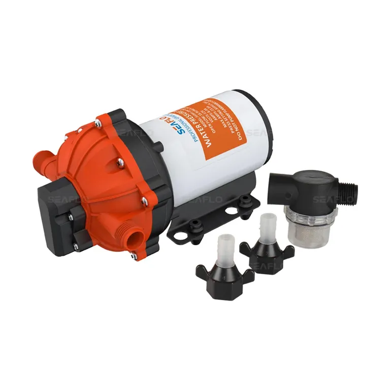 Seaflo Trykkvannspumpe 12V 60psi 18,9l