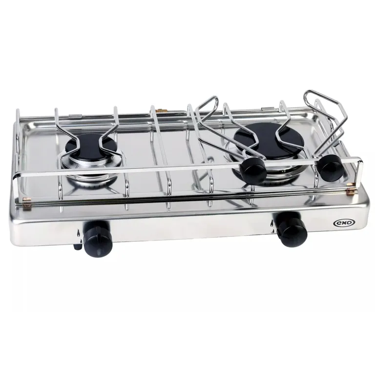 Eno gass kokeapparat med 2 bluss frittstående