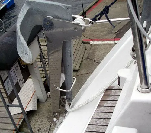 Side-Power Windlasses ankerdavit løfterulle 70cm