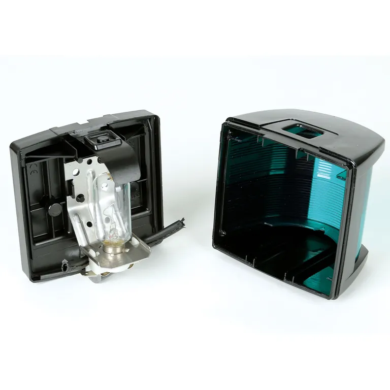 Hella modell 2984 styrbord (grønn) lanterne med sort hus