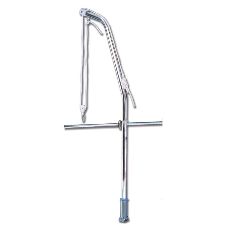 Svingbar motordavit for feste til rekke