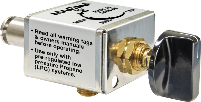 Magma Ventil for ekstern gassflaske