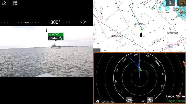 Raymarine ClearCruise AR200 pakke med CAM 210