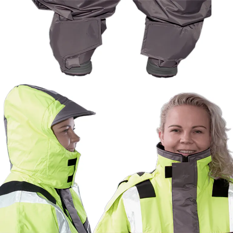 7OC flytedress gul/grå