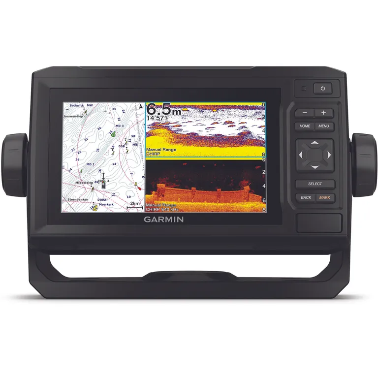 Garmin ECHOMAP UHD 62cv 6" kartplotter med ekkolodd