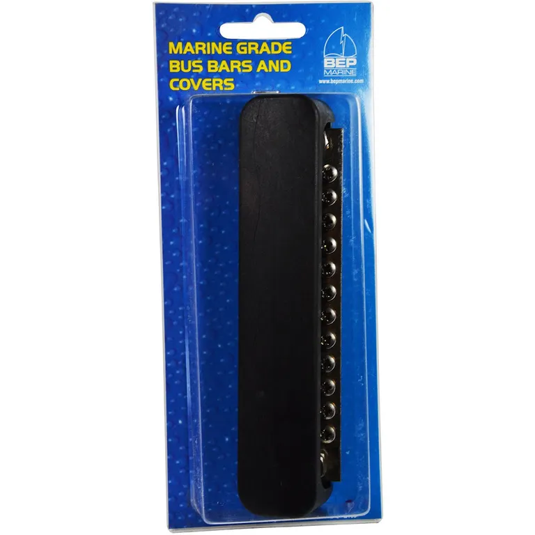 BEP Koblingsskinne med deksel 2 inn, 24 ut