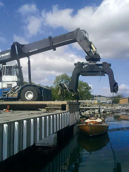 Bryggefender MF44 hvit