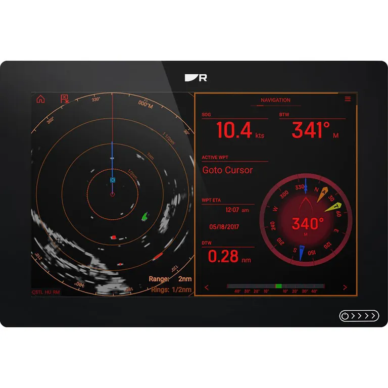 Raymarine Axiom+ 12 RV 12" kartplotter med ekkolodd