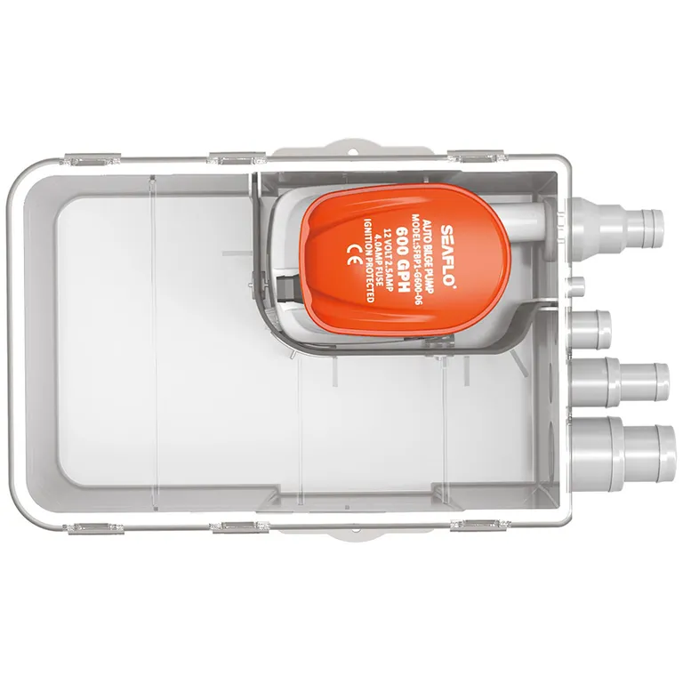 SeaFlo 07 Series 750GPH komplett dusjpumpe (24V)