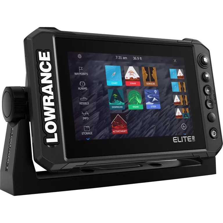 Lowrance Elite-7 FS kartplotter med ekkolodd (inkl. HDI giver)