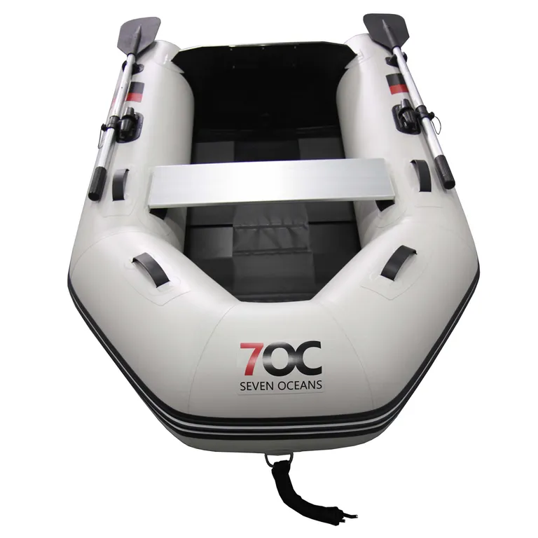 7OC Gummibåt 230 m/spiledørk Off-White
