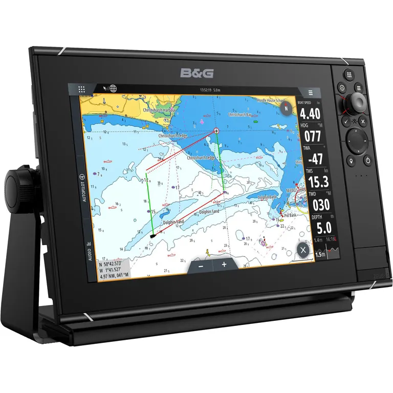 B&G Zeus3S 12 kartplotter m/seilfunksjoner og ekkolodd