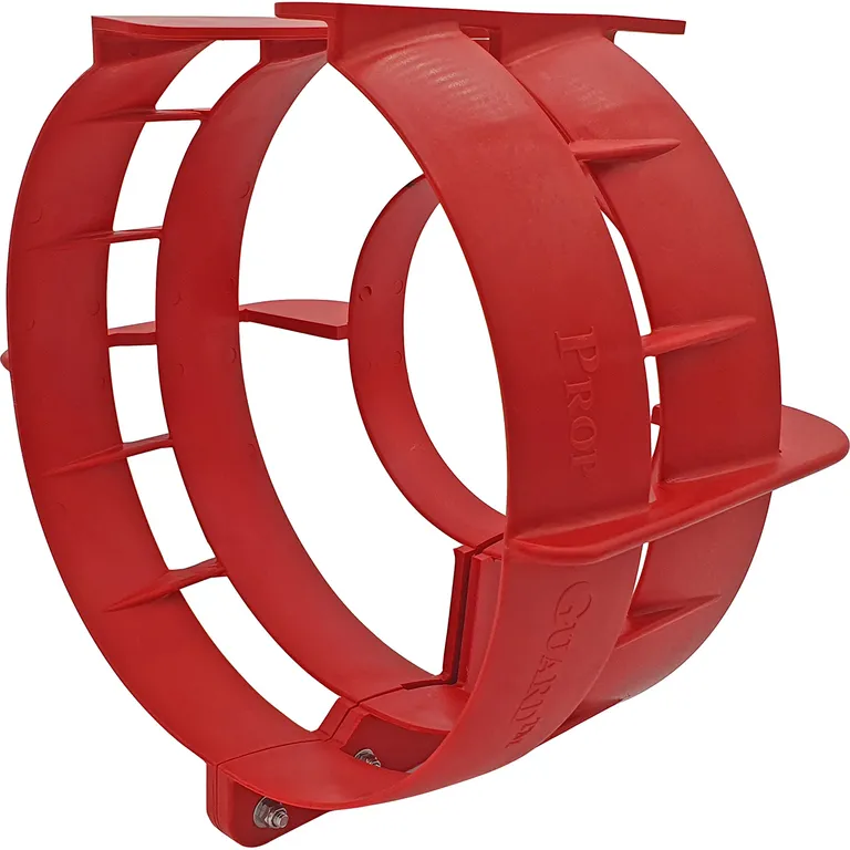 Propellbeskytter 14" rød - 70-100 HK