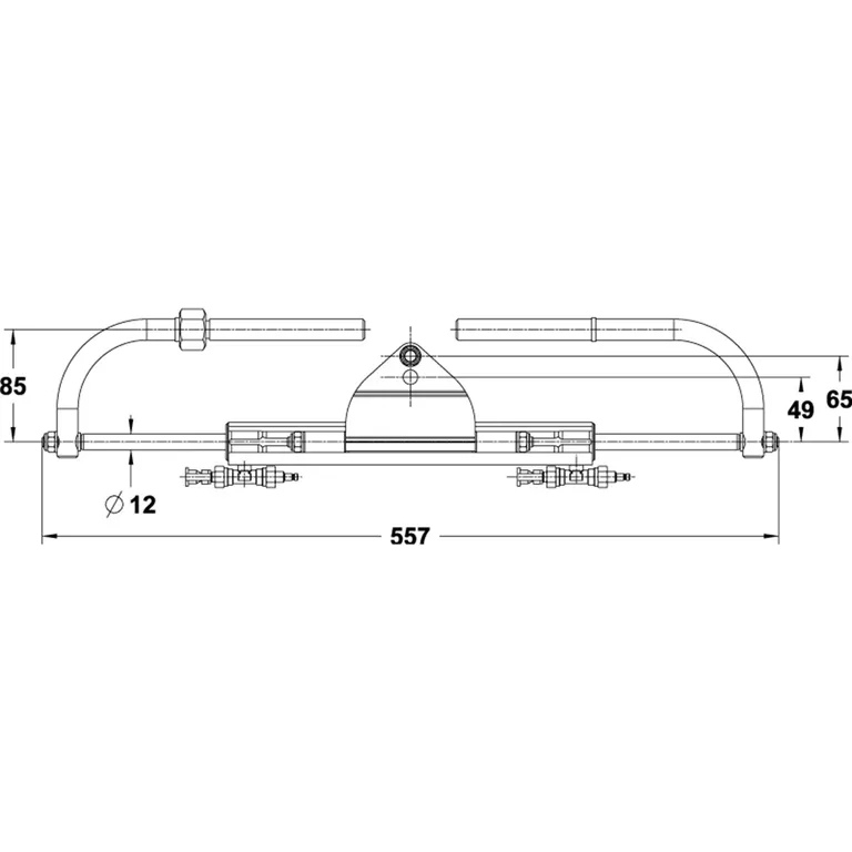 Lecomble & Schmitt VHM EX 80 HK bukkhorn sylinder