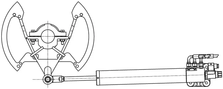 Hydraulisk lineær drivenhet HL40